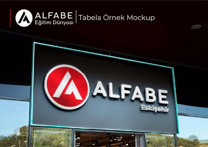 Alfabe Eğitim Dünyası Kurumsal Kimlik Tasarımı – Logo & Kurumsal Kimlik · Grafik Tasarım · Web Tasarım · Sosyal Medya