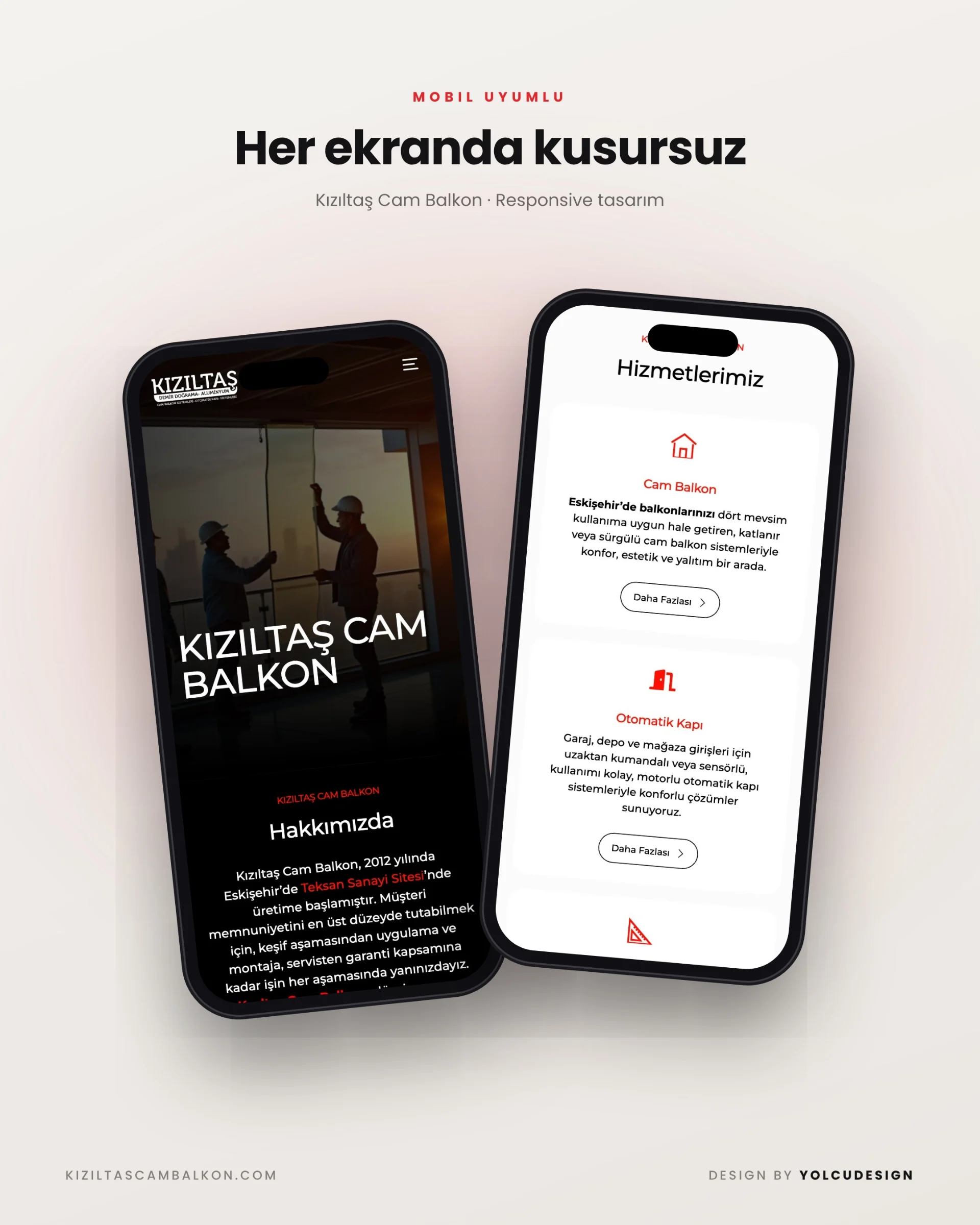 Kızıltaş Cam Balkon – Web Tasarım