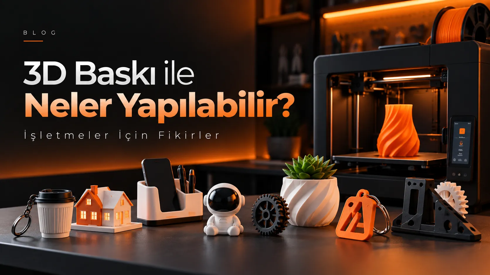 3D Baskı ile Neler Yapılabilir? İşletmeler İçin Fikirler