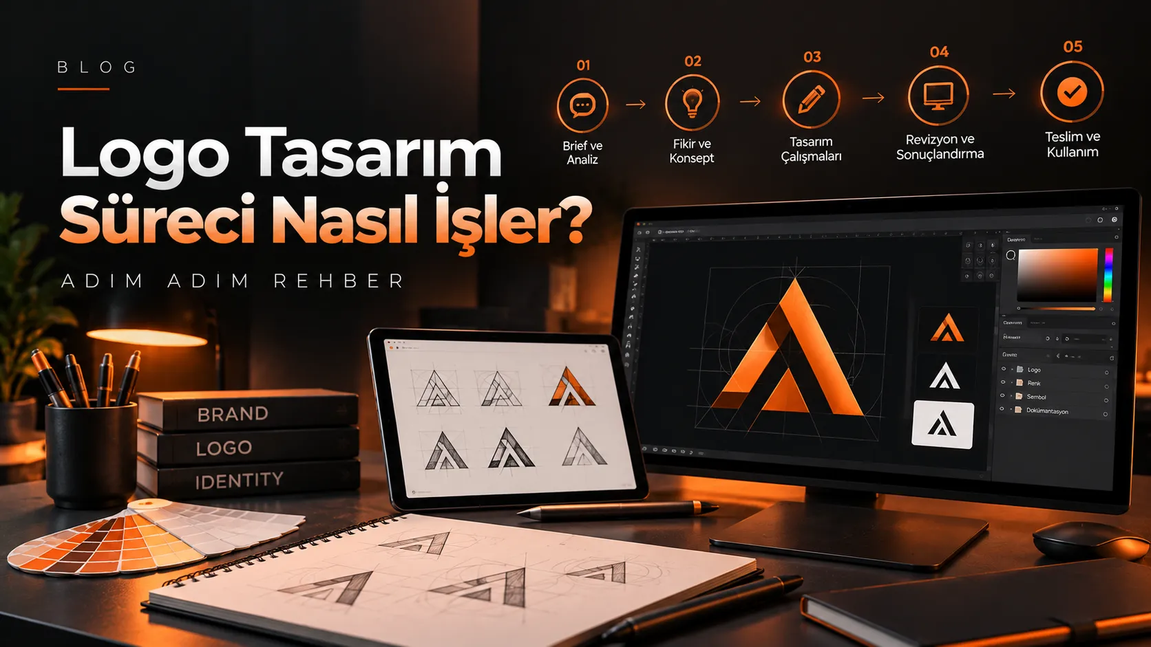 Logo Tasarım Süreci Nasıl İşler? Adım Adım Rehber